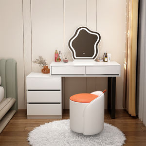 Meja rias, ringan, modern, meja rias, sederhana, Laci, satu lemari, Krim angin, meja rias cermin. - Product Image 4