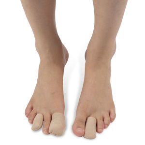 Gel Voering Stof Teen Caps Mouw Balletdanser Teenbeschermer Groothandel Oem Fabriek Dongguan - Product Image 4