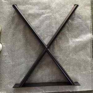 थोक अनुकूलन टेबल पैर औद्योगिक रेस्तरां डेस्क कार्यालय ने लोहे के स्टील पैर फर्नीचर अंडाकार ट्यूब धातु पैर - Product Image 2