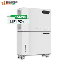 Système de Stockage d'Énergie Tout-en-un (ESS) 15 kWh 51,2 V - 200 A LiFePO4, Sortie 11 kW 230 V, Double MPPT 160 A pour Charge Solaire Rapide