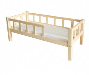 Barandilla de Seguridad para <span class=keywords><strong>Cama</strong></span> de Niños de Alta Calidad, Acoplable <span class=keywords><strong>a</strong></span> <span class=keywords><strong>Cama</strong></span> de Guarderí<span class=keywords><strong>a</strong></span>, de Madera Maciza para Siesta - Product Image 4