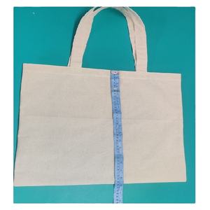 Bolsa de compras de lona de algodón a rayas bohemias con estampado personalizado, cierre de cremallera sostenible respetuoso con el medio ambiente, ideal para la temporada de primavera - Product Image 1