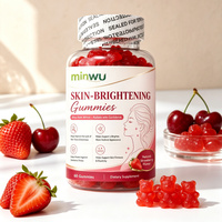 Bonbons aux fruits véganes, antioxydants naturels, complément beauté, gommes éclaircissantes pour la peau des adultes