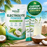 Poudre d'électrolytes hydratante en marque blanche – Sachets d'électrolytes personnalisables pour boissons, saveur fruitée, poudre d'électrolytes Keto