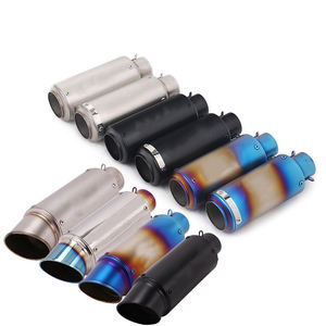 Tuyau d'échappement droit pour moto, pour Yamaha Suzuki, tuyau d'échappement canon à grand volume, accessoires universels - Product Image 6