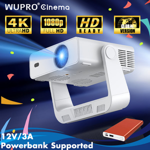 Nuovo Design Wupro IMC880 Mini <span class=keywords><strong>Proiettore</strong></span> Portatile 220 ANSI Lumen 12V/3A Ricarica Powerbank <span class=keywords><strong>Proiettore</strong></span> LCD Smart Android Cinematografico - Product Image 1
