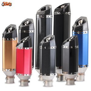 Silenciador de <span class=keywords><strong>escape</strong></span> universal de acero inoxidable de 51 mm para motocicleta, scooter, ATV, moto de cross, <span class=keywords><strong>ciclomotor</strong></span> - Product Image 5