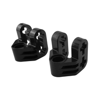Conector de Eje ABS 2*2*2 92907, Bloques de Construcción Técnicos MOC Multicolores para Bricolaje, 50 Piezas Mecánicas