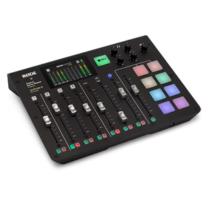 มิกเซอร์ <span class=keywords><strong>Rode</strong></span> Caster Pro 4 แชนแนล ระดับมืออาชีพ พร้อมบลูทูธ USB-C PD มัลติอินพุต สำหรับการแสดงสดและการบันทึกเสียง - Product Image 1