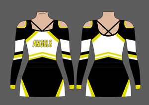 Костюмы для чирлидинга <span class=keywords><strong>Vatten</strong></span> VTC029 OEM/ODM для женщин, сублимационная печать, стразы - Product Image 2