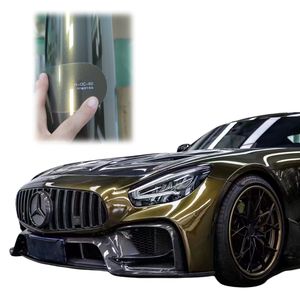 Envolturas para vehículos, envoltura automática metálica dorada, envoltura para automóviles de vinilo brillante dorado medianoche - Product Image 2