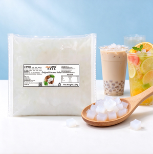 เฮงจื้อ โคโคนัทเจลลี่คิวบ์ 2.5 กก. วัตถุดิบสำหรับชงชาไข่มุก พร้อมใช้ เนื้อนุ่มหนึบ รสชาติหลากหลาย ชาไข่มุก - Product Image 1