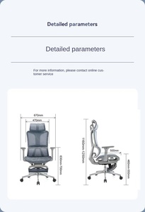 Chaise <span class=keywords><strong>de</strong></span> <span class=keywords><strong>bureau</strong></span> pivotante ergonomique en maille, design contemporain avec une expérience d'assise confortable, comprend des roulettes et des accoudoirs - Product Image 4