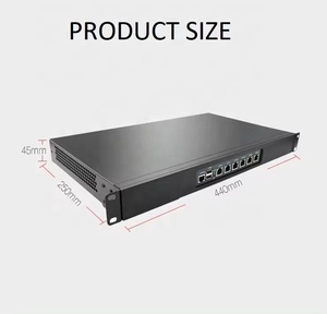 Enrutador de firewall pfsense de 11th Gen 2,5 i5 1145G7 I3 1115G4 1U Montado en rack 6 Intel i226 G Lan VPN Router <span class=keywords><strong>AES</strong></span> NI - Product Image 2