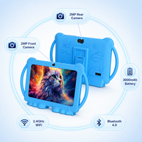 Tableta Infantil Android 12 de 7 Pulgadas, Quad Core, 2GB, 32GB, Dispositivo Educativo con WiFi, Tableta de Aprendizaje para Niños, Juegos de Rompecabezas, KidsTab