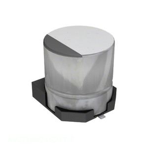 ตัวเก็บประจุแบบติดผิว (Surface Mount Capacitor) รุ่น AVS336M2AG24T-F 33 ยูเอฟ 20% 100 โวลต์ ของแท้ ยี่ห้อ CAP ALUM 33UF - Product Image 1