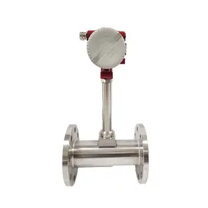 Customized 4-20mA Precession Co2 Gas Reduced Bore Compress Air Steam Flowmeter Vortex Flow Meter