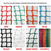 En gros, filet de sécurité en nylon sans nœuds, plat, anti-chute, pour la construction, les terrains de football, les balconnets et la protection des chats