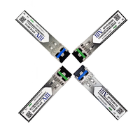 Transceiver SFP 155M, module optique 2/20/40/60/80/100km 850nm/1310nm/1550nm, duplex LC MM SM, Fast Ethernet, certifié CE RoHS FCC
