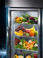 Réfrigérateur Vitrine à Porte Vitrée Électrique Vertical avec Dégivrage Automatique et Contrôle Numérique de la Température pour Bar, Réfrigérateur à Bière Vertical