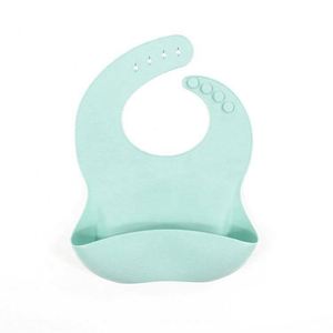 Wholesale Manufacturer Bpa Free Natural Rubber Infant Baby <b>Bibs</b> Bandana Waterproof Silicone Baby <b>Bibs</b> Feeding for Kids Children - Product Image 3