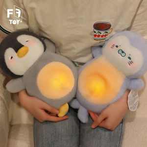 Gran oferta, Serie de música transpirable, Animal de peluche <span class=keywords><strong>para</strong></span> niños, juguetes de compañía <span class=keywords><strong>para</strong></span> <span class=keywords><strong>dormir</strong></span>, 30cm, lindo pingüino, León Marino, muñecos de peluche suaves - Product Image 5