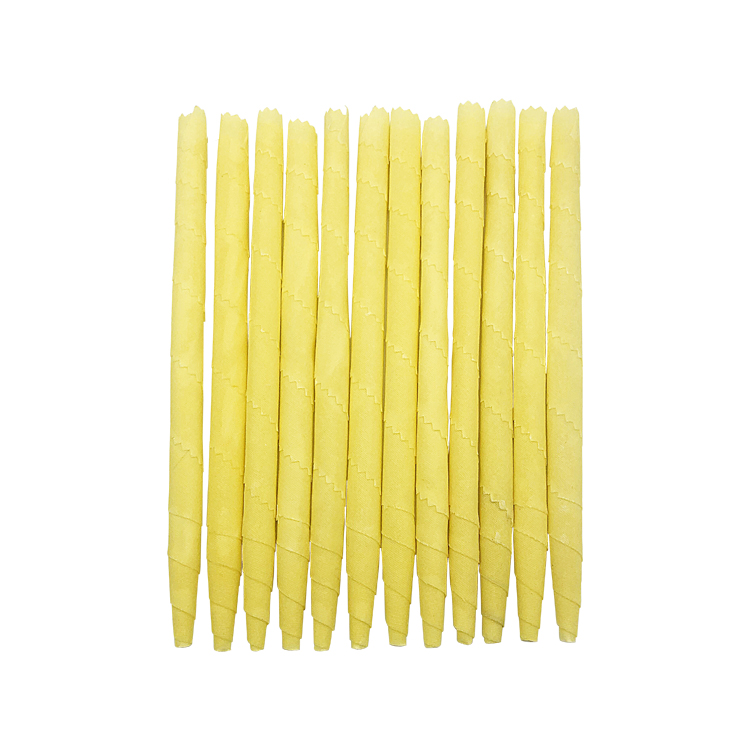 Лидер продаж на Amazon, дешево, пчелиный воск, ушные свечи, волнистые ушные свечи