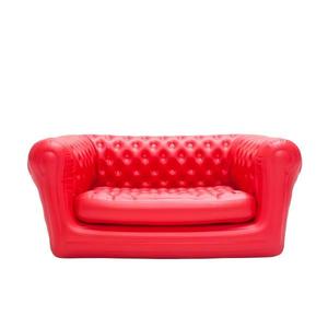 Sofá Inflable Doble Blanco, Sofá Inflable para Dos Personas, Comprar Sofá Chesterfield Inflable Blanco - Product Image 2