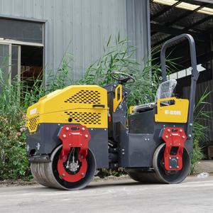 Fahren Sie mit der hydraulischen Vibrations-Straßen walze - Product Image 4