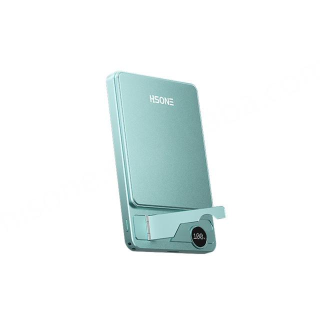 LF15 Aerospace Aluminum Ultra Slim High Capacity Power Bank LED Smart Display 15W Wireless 20W PD Fast Charging N52 Magnetic