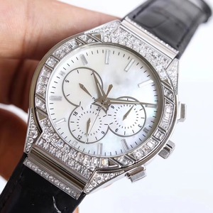 Montre pour homme Drioshipping en zircon et diamant, trois aiguilles, étanche, luxe léger, mouvement automatique, montre mécanique - Product Image 2