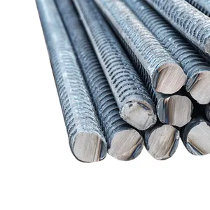 Deformed Steel Bar Iron Rods 10mm 12mm 16mm 20mm 25mm HRB400 500b ASTM Rebar for Concrete Buildings