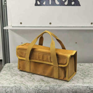 Custom Cotton Waxed Canvas <b>Tool</b> Bag, <b>Tool</b> <b>Box</b> <b>Waterproof</b> OEM - Product Image 3