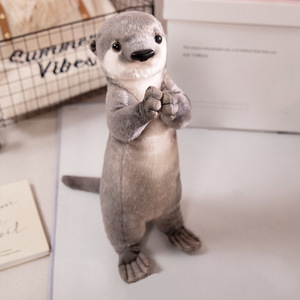 Adorables Peluches de Animales: <span class=keywords><strong>Mapache</strong></span>, Nutria, Canguro, Muñecos de Peluche para Niños, Regalos Perfectos de Cumpleaños - Product Image 4