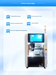 เครื่องตรวจสอบสายกาว Aoi มอเตอร์220V 1.5kW พาวเวอร์1อุปกรณ์ทดสอบ PCB เครื่องตรวจสอบสายกาว Ai - Product Image 2