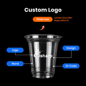 Factory Wholesale Disposable PET Plastic <strong>Cups</strong> 12 14 16 oz Clear Bubble Tea Ice Coffee <strong>Cups</strong> with Customizable Logo - Product Image 5