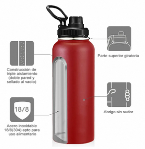 Borraccia Termica VANOW in Acciaio Inossidabile da 40 Oz, Isolamento Sottovuoto, Senza BPA, per Viaggi - Product Image 5