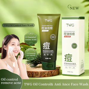 TWG Marque privée Nettoyant pour le <span class=keywords><strong>visage</strong></span> Moussant Contrôle de l'huile Nettoyant Soins de la peau Centella Asiatica Amino Acid Anti-ance Face Wash - Product Image 2