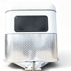 Remorque de luxe pour 2 chevaux, conforme aux normes australiennes, chargement en angle, avec boîte à selles - Product Image 1