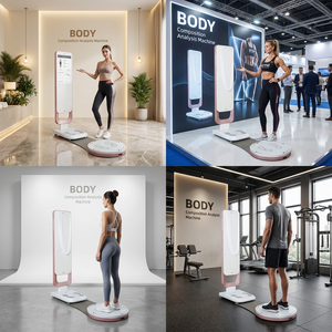 Appareil d'analyse de composition corporelle segmentaire U+300 avec évaluation de la graisse, du poids et de l'obésité, et fonction de bio-résonance à 8 points musculaires - Product Image 1