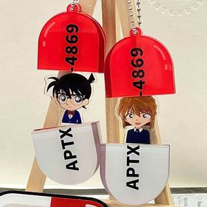 Design Customized Acrylic <b>Pull</b>-out Cartoon Keychain Bag Pendant - Product Image 2