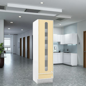 उच्च IV जलसेक अस्पताल कैबिनेट 980 मिमी स्टेनलेस स्टील समायोज्य विभाजन इन्वेंट्री प्रबंधन लेबलिंग दवा - Product Image 1