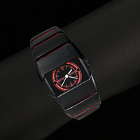 Montres numériques à quartz unisexes pour hommes et femmes, bracelet de luxe, montre sport LED, montre spéciale pour homme avec alarme, en stock, Relojes