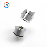 Conector Magnético Redondo de 8mm, Conector Pogo Pin, Cabezal de Carga de 12V3A, Conector Magnético Macho y Hembra