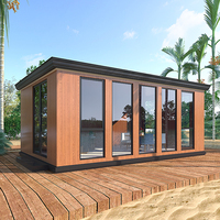 Nouveau modèle, maison conteneur de luxe à prix compétitif, petites maisons préfabriquées modernes de 40 pieds détachables en Chine