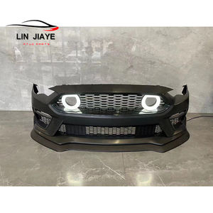 ชุดตัวถังรถดีไซน์ <span class=keywords><strong>Mach1</strong></span> 2015-2017แปลงกันชนหน้าพร้อมไฟตะแกรง LED สำหรับ <span class=keywords><strong>Ford</strong></span> <span class=keywords><strong>Mustang</strong></span> Bodykit - Product Image 2