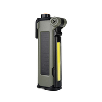 Lampe de travail d'urgence portable pour véhicule avec batterie 3000 mAh, chargement Type C, base magnétique et lampe torche