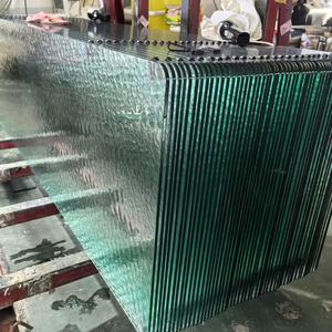 Placa de vidrio templado transparente de 8mm con certificación Ce, hoja de vidrio de construcción endurecida personalizada para puerta de <span class=keywords><strong>ducha</strong></span>, ventana de barandilla de partición - Product Image 4