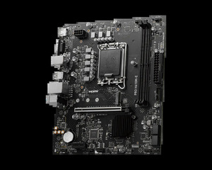 Placa base PRO H610M-E DDR4 Intel H610 LGA1700 mATX para computadora de escritorio, compatible con CPU i3, i5, i7 de 12ª/13ª/14ª generación, M.2 PCIe4.0, para oficina y juegos. - Product Image 4