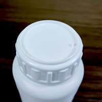 Emballage HDPE de 100ml Bouteille d'engrais liquide de 1litre 500ml Bouteille en plastique pour produits chimiques Conteneur cylindrique personnalisé